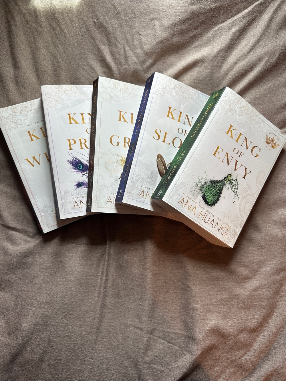 King of Sin Saga by Ana Huang (5/6 published books)